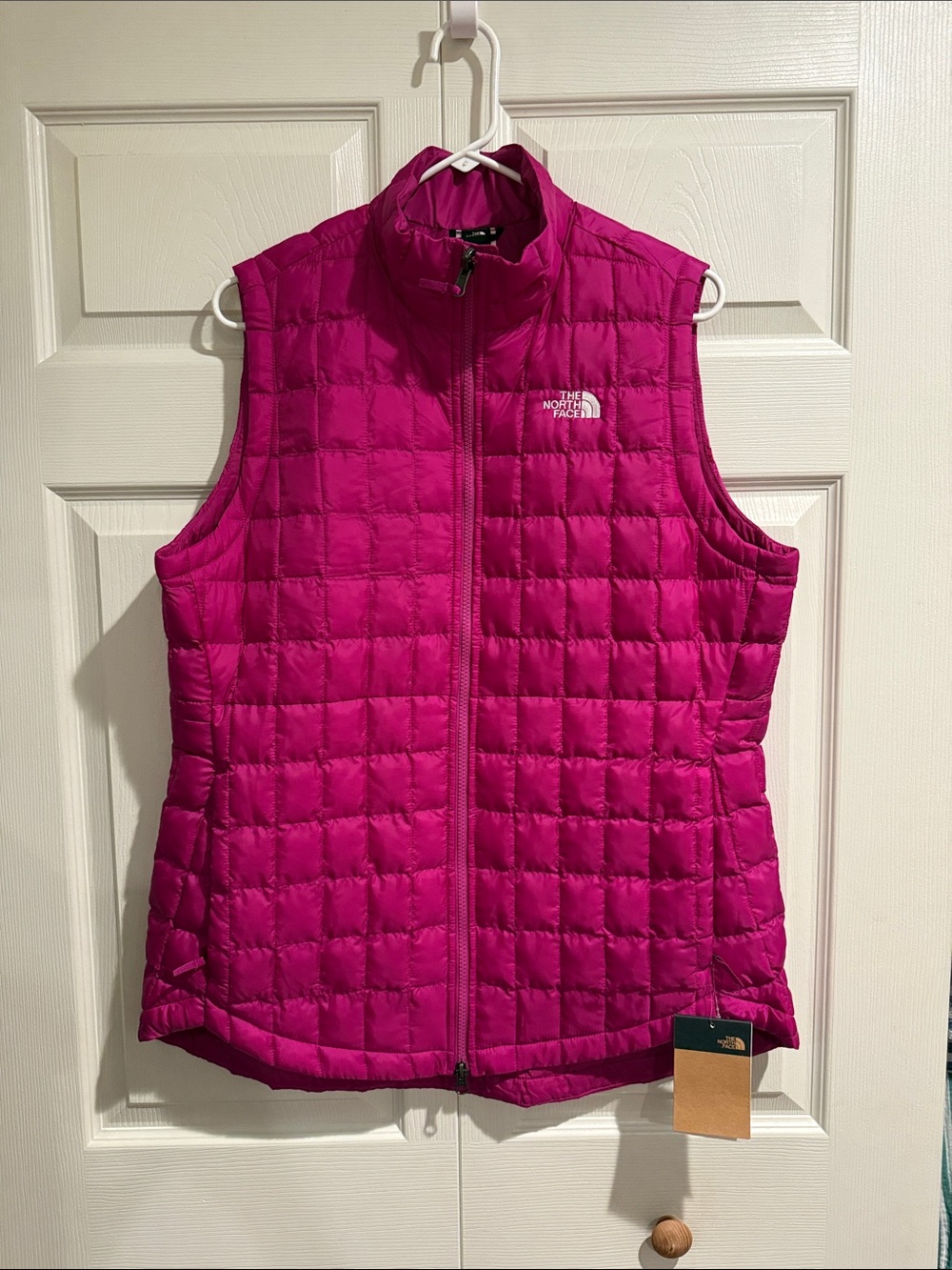 The North Face Women's Bright Magenta Quilted Vest